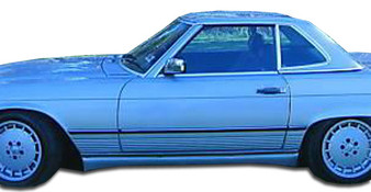 1971-1989 Mercedes SL Class W107 Duraflex LR-S Side Skirts Rocker Panels - 2 Piece
