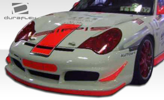 2002-2004 Porsche 911 Carrera 996 C2 C4 and 2001-2004 Porsche 911 Carrera 996 Turbo C4S Duraflex J-Sport Front Bumper Cover - 1 Piece
