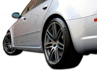 2006-2008 Audi A4 B7 Duraflex RS4 Wide Body Side Skirts Rocker Panels - 2 Piece