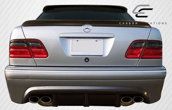 2000-2002 Mercedes E Class W210 Carbon Creations Morello Edition Rear Bumper Cover - 1 Piece