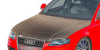 2006-2008 Audi A4 S4 B7 Carbon Creations OEM Look Hood - 1 Piece