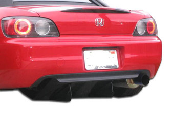 2000-2009 Honda S2000 Duraflex Type F Rear Diffuser - 3 Piece (S)