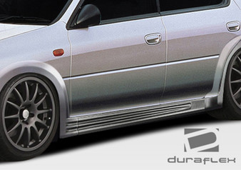 1993-2001 Subaru Impreza Duraflex I-Design Wide Body Side Skirts Rocker Panels - 2 Piece (S)