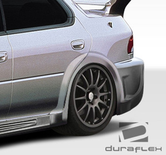 1993-2001 Subaru Impreza Duraflex I-Design Wide Body Rear Fenders - 2 Piece (S)