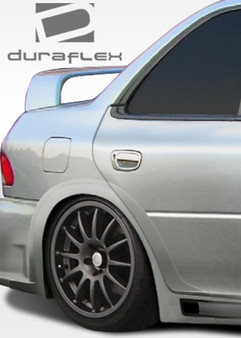 1993-2001 Subaru Impreza 4dr Duraflex I-Design 2 Wide Body Rear Fenders - 2 Piece