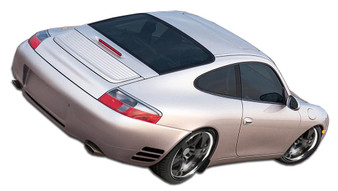 1999-2004 Porsche 911 Carrera 996 C2 C4 Duraflex Turbo Look Rear Bumper Cover - 1 Piece