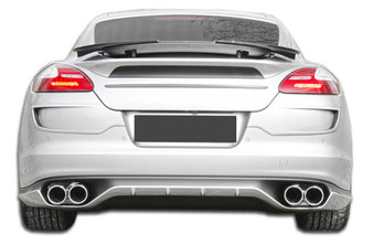 2010-2013 Porsche Panamera Eros Version 1 Rear Lip Under Spoiler Air Dam - 1 Piece