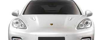 2010-2015 Porsche Panamera Eros Version 1 Hood Scoops - 1 Piece (S)