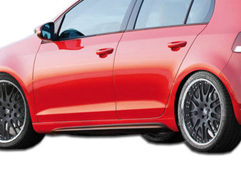 2010-2014 Volkswagen Golf Duraflex Invo Side Skirts Rocker Panels - 2 Piece (S)