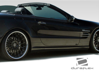 2003-2012 Mercedes SL Class R230 Duraflex AMG Look Side Skirts Rocker Panels - 2 Piece