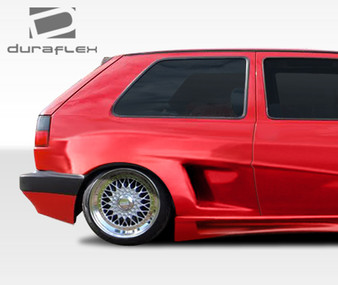 1985-1992 Volkswagen Golf 2DR Duraflex R-1 Wide Body Rear Fenders - 2 Piece (S)