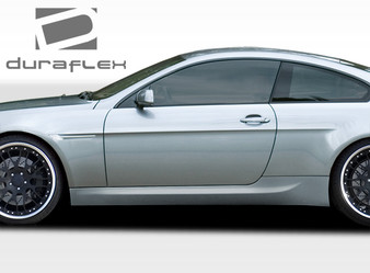 2004-2010 BMW 6 Series E63 E64 Convertible 2DR Duraflex M6 Look Side Skirts Rocker Panels - 2 Piece