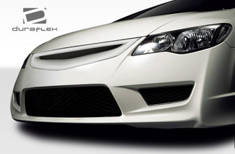2006-2011 Honda Civic 4DR Duraflex JDM Type R Conversion Front Bumper Cover - 1 Piece