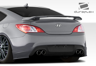 2010-2016 Hyundai Genesis Coupe 2DR Duraflex J-Spec Rear Add Ons Spat Bumper Extensions - 2 Piece (S)