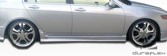 2004-2008 Acura TSX Duraflex Raven Side Skirts Rocker Panels - 2 Piece
