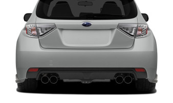2008-2014 Subaru Impreza STI 5DR 2011-2014 Impreza WRX 5DR Duraflex C-Speed 2 Rear Add Ons Spat Bumper Extensions - 2 Piece
