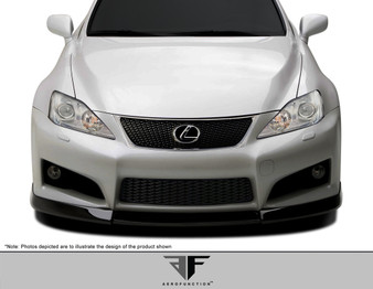 2008-2014 Lexus IS-F AF-1 Front Add On Spoiler ( GFK ) - 1 Piece