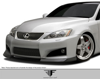 2008-2014 Lexus IS-F Carbon AF-1 Front Add-On Spoiler ( CFP ) - 1 Piece