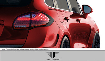 2011-2014 Porsche Cayenne Carbon AF-1 Taillamp Covers ( CFP ) - 2 Piece (S)