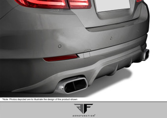 2011-2013 BMW 5 Series F10 Urethane AF-1 Rear Add-On Spoiler ( PUR-RIM ) - 1 Piece (S)
