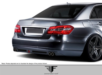 2010-2012 Mercedes E Class W212 Urethane AF-1 Rear Add-On Spoiler (base model) ( PUR-RIM ) - 1 Piece (S)
