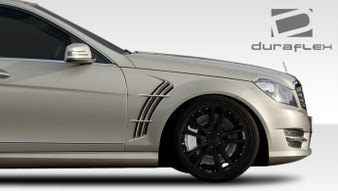 2008-2014 Mercedes C Class W204 Duraflex W-1 Fenders - 2 Piece