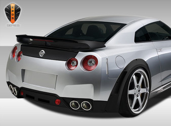 2009-2019 Nissan GT-R R35 Eros Version 1 Rear Bumper Cover - 1 Piece (S)