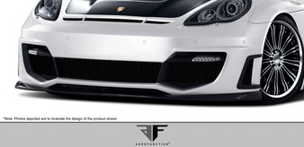 2010-2013 Porsche Panamera Carbon AF-1 Wide Body Front Bumper Trim ( CFP ) - 2 Piece (S)