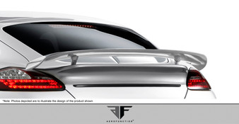 2010-2015 Porsche Panamera Carbon AF-1 Wide Body Trunk Lid Trim ( CFP ) - 1 Piece (S)