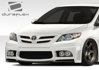 2011-2013 Toyota Corolla Duraflex W-1 Front Bumper Cover - 1 Piece