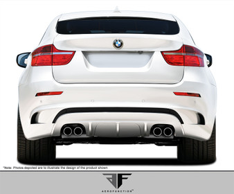 2008-2014 BMW X6 E71 E72 Urethane AF-4 Rear Bumper Cover ( PUR-RIM ) - 1 Piece