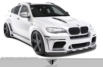 2008-2014 BMW X6 E71 AF-5 Wide Body Complete Kit ( GFK ) - 17 Piece