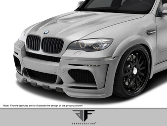 2010-2013 BMW X5 X5M E70 08-13 X6 X6M E71 AF-1 Wide Body Front Bumper Cover ( GFK ) - 1 Piece