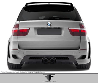 2010-2013 BMW X5 X5M E70 AF-1 Wide Body Rear Bumper Cover ( GFK ) - 1 Piece