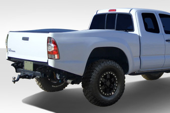 2005-2015 Toyota Tacoma Duraflex Off Road 6" Bulge Trophy Truck Bedsides Rear Fenders (long bed) - 2 Piece
