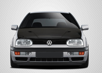 1993-1998 Volkswagen Golf Carbon Creations RV-S Hood - 1 Piece (S)