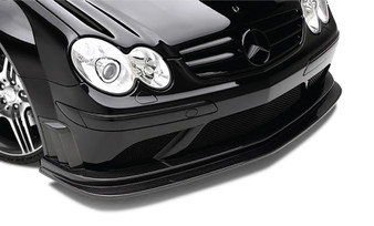 2007-2009 Mercedes CLK AMG Black Series W209 Carbon AF-1 Front Add-On Spoiler ( CFP ) - 1 Piece