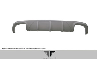 2009-2011 Porsche 911 Carrera 997 C2 C2S C4 C4S Targa 4 Targa 4S Cabriolet AF-2 Rear Diffuser ( GFK ) - 1 Piece