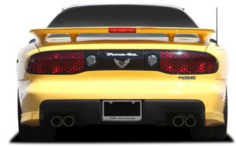 1993-2002 Pontiac Trans AM Couture Urethane Vortex Rear Lip Under Spoiler Air Dam - 2 Piece