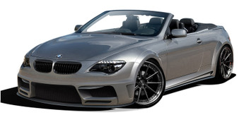 2004-2010 BMW 6 Series E63 E64 2DR Convertible AF-2 Wide Body Complete Kit ( GFK ) - 9 Piece