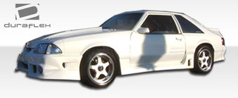 1979-1993 Ford Mustang Duraflex GTX Side Skirts Rocker Panels - 2 Piece