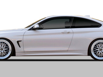 2014-2018 BMW 4 Series F32 Duraflex M Sport Look Side Skirt Rocker Panels - 2 Piece