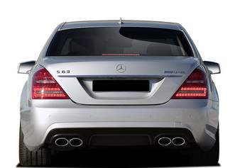 2010-2013 Mercedes S Class W221 Vaero S63 Look Rear Bumper Cover ( with PDC ) - 1 Piece