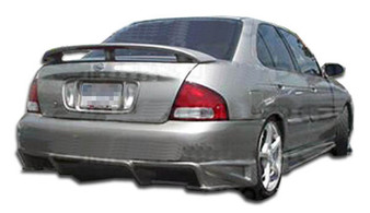 2000-2003 Nissan Sentra Duraflex Bomber Rear Bumper Cover - 1 Piece (S)