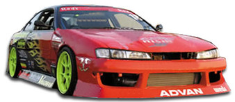 1997-1998 Nissan 240SX S14 Duraflex V-Speed Body Kit - 4 Piece