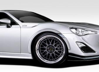 2013-2018 Scion FR-S Toyota 86 Subaru BRZ Duraflex Zeus Fender Flares - 8 Piece