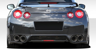 2009-2016 Nissan GT-R R35 Duraflex OEM Facelift Look Conversion Rear Diffuser - 1 Piece