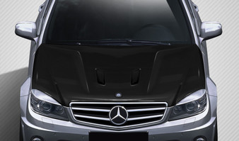 2008-2011 Mercedes C63 W204 Carbon Creations Black Series Look Hood - 1 Piece