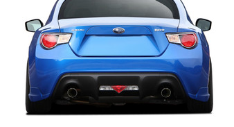 2013-2019 Scion FR-S Toyota 86 / Subaru BRZ Couture Urethane Vortex Rear Add Ons Spat Extensions - 2 Piece (S)