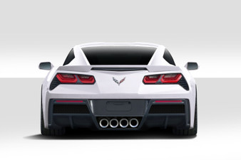 2014-2019 Chevrolet Corvette C7 Duraflex Gran Veloce Rear Diffuser- 1 Piece